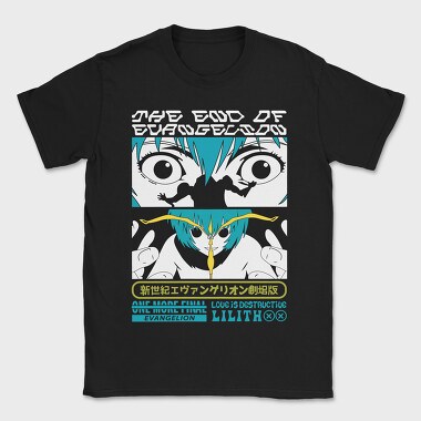 Evangelion Eyes, Tricou Barbati (Unisex)