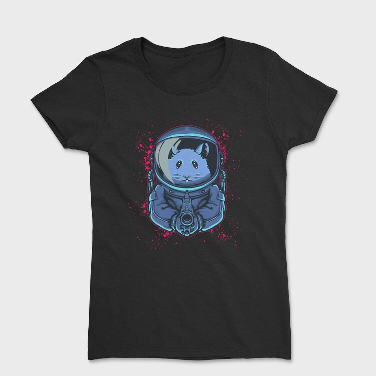 Space Cat Astronaut, Tricou Femei