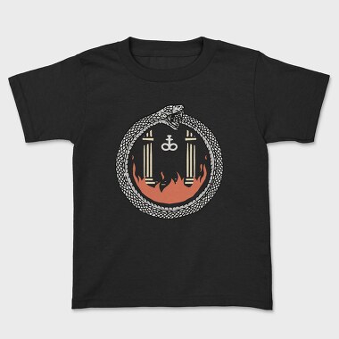 Snake Fire Symbol, Tricou Copii