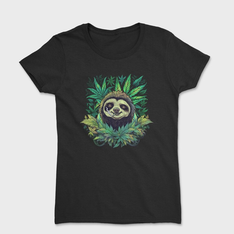 Cannabis Sloth, Tricou Femei
