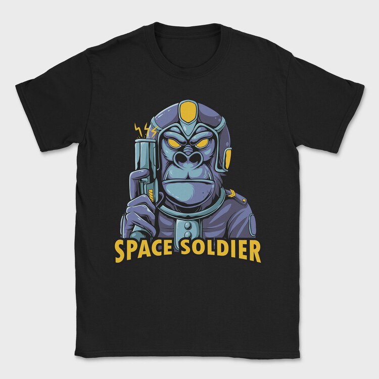 Space Soldier, Tricou Barbati (Unisex)