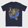 Space Otter Explorer, Tricou Barbati (Unisex)