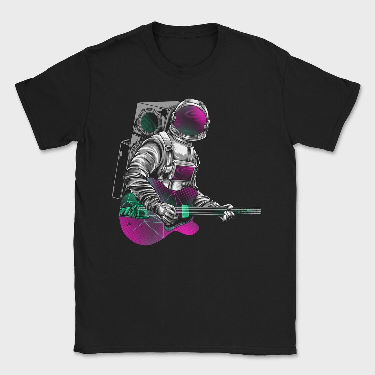 Space Guitar Hero, Tricou Barbati (Unisex)