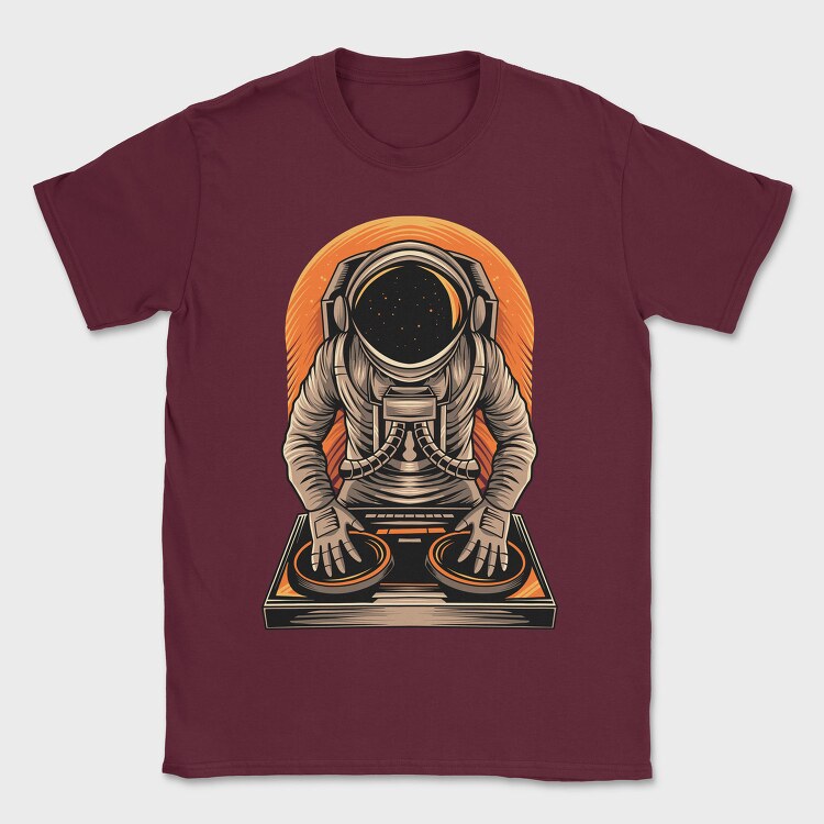 Space Dj, Tricou Barbati (Unisex)