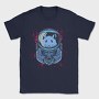 Space Cat Astronaut, Tricou Barbati (Unisex)