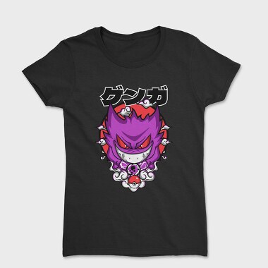 Gengar Ghostly Grin, Tricou Femei