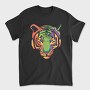 Colorful Tiger, Tricou Barbati (Unisex)