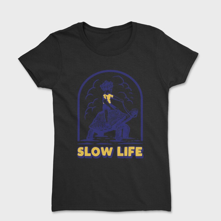 Slow Turtle Ride, Tricou Femei