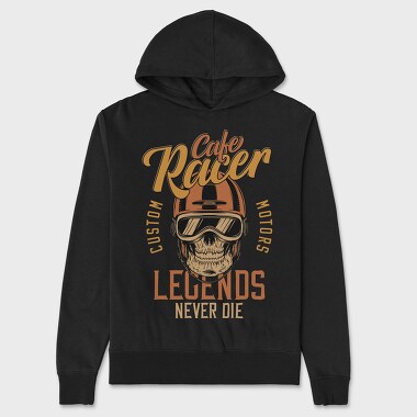 Caferacer Legends, Hanorac Oversize Barbati (Unisex)