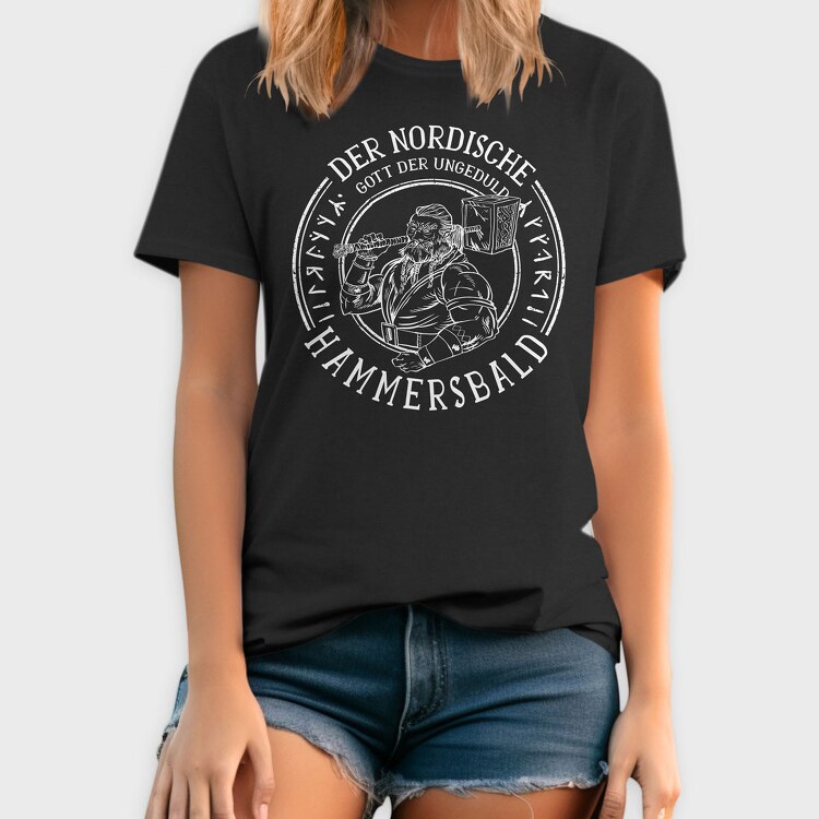 Viking Hammer, Tricou Barbati (Unisex)