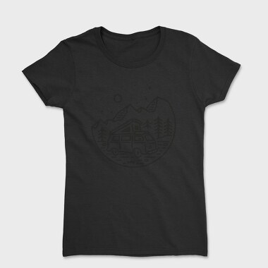 Camper Night Adventure, Tricou Femei