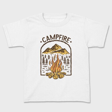 Campfire Mountain Adventure, Tricou Copii