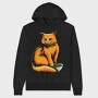 Cat Food Bowl, Hanorac Oversize Barbati (Unisex)