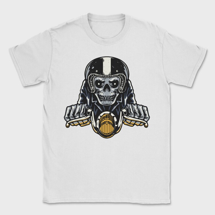 Skull Rider, Tricou Barbati (Unisex)