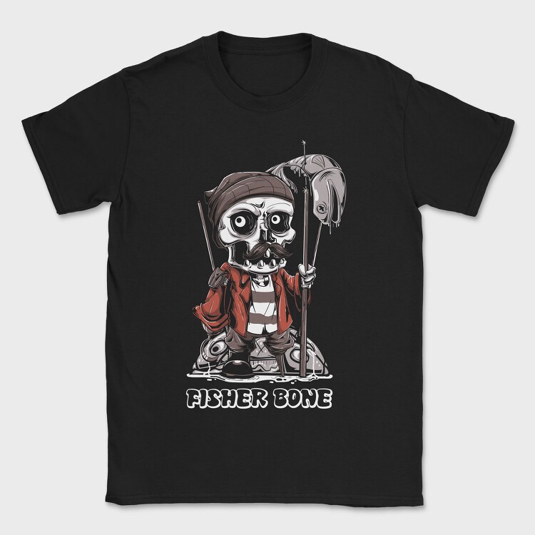 Skull Pirate, Tricou Barbati (Unisex)