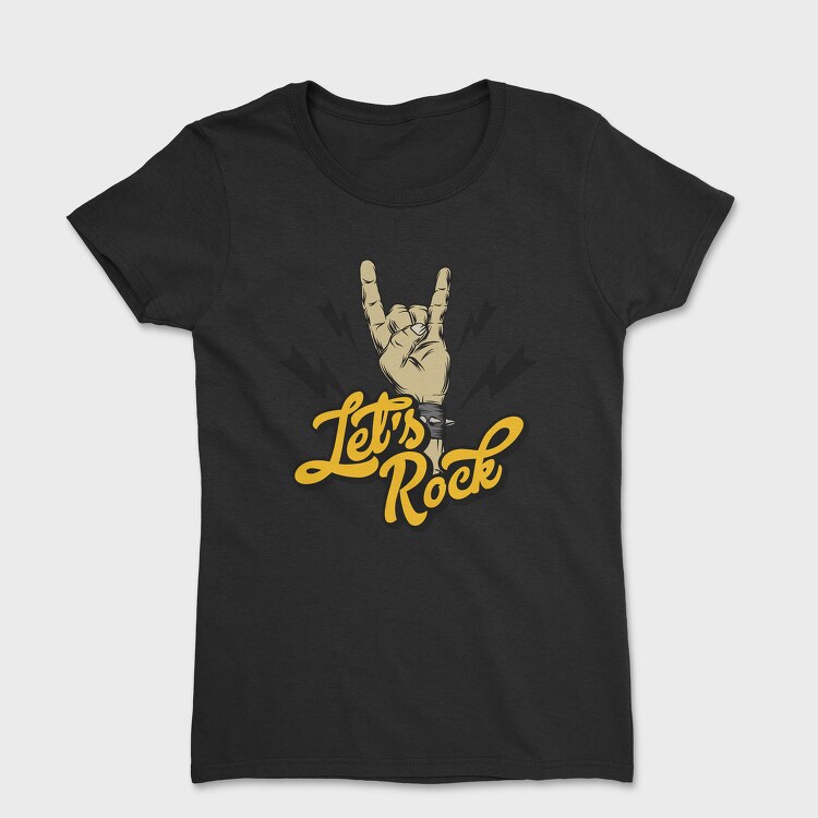 Rock On Hand Sign, Tricou Femei