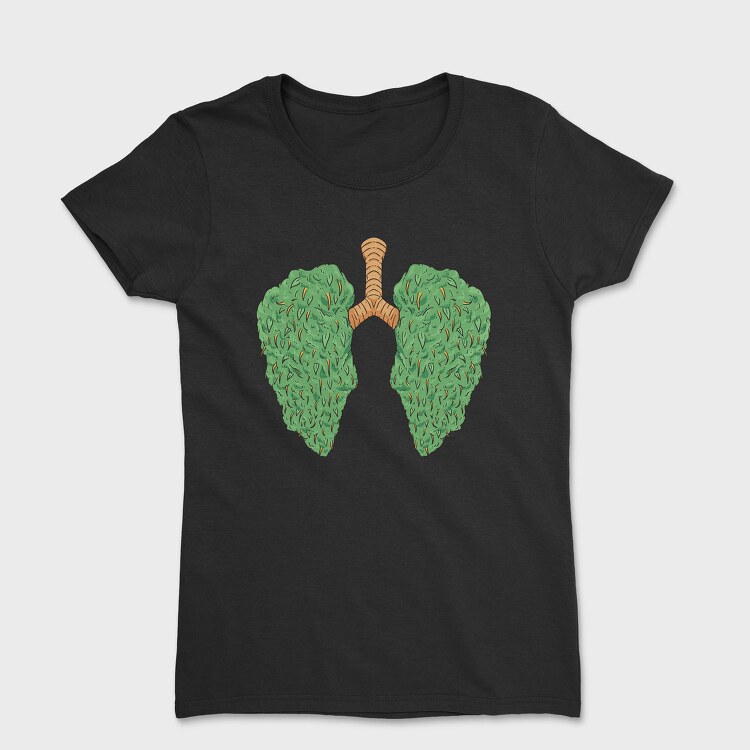 Cannabis Lungs, Tricou Femei