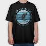 Ski Dad Cooler, Tricou Oversize Barbati (Unisex)