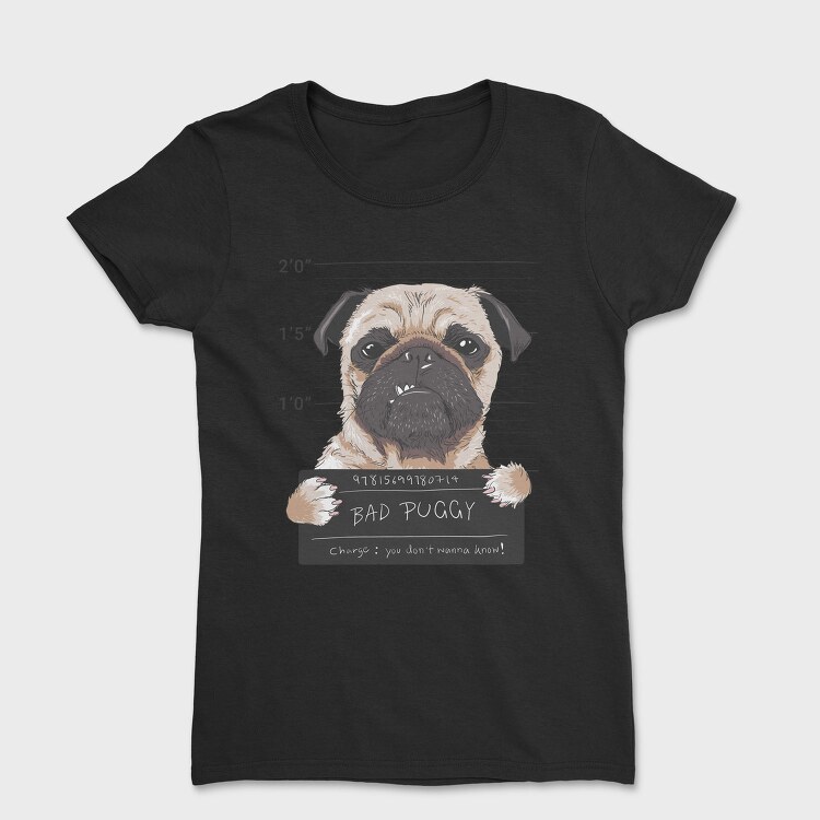 Pug Mugshot, Tricou Femei