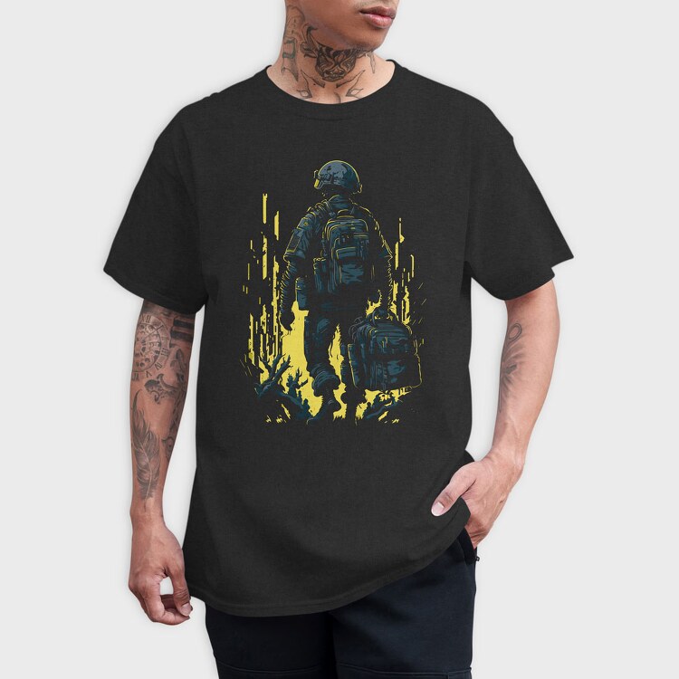 Soldier Backpacks, Tricou Barbati (Unisex)