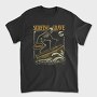 Surfing Grave Skeleton, Tricou Barbati (Unisex)