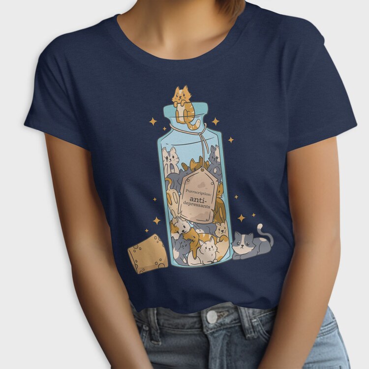 Antidepressants Cats, Tricou Femei