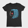 Skeleton Wave Ride, Tricou Femei