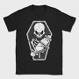 Skull Coffin Cross, Tricou Barbati (Unisex)