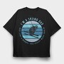 Ski Dad Cooler, Tricou Oversize Barbati (Unisex)