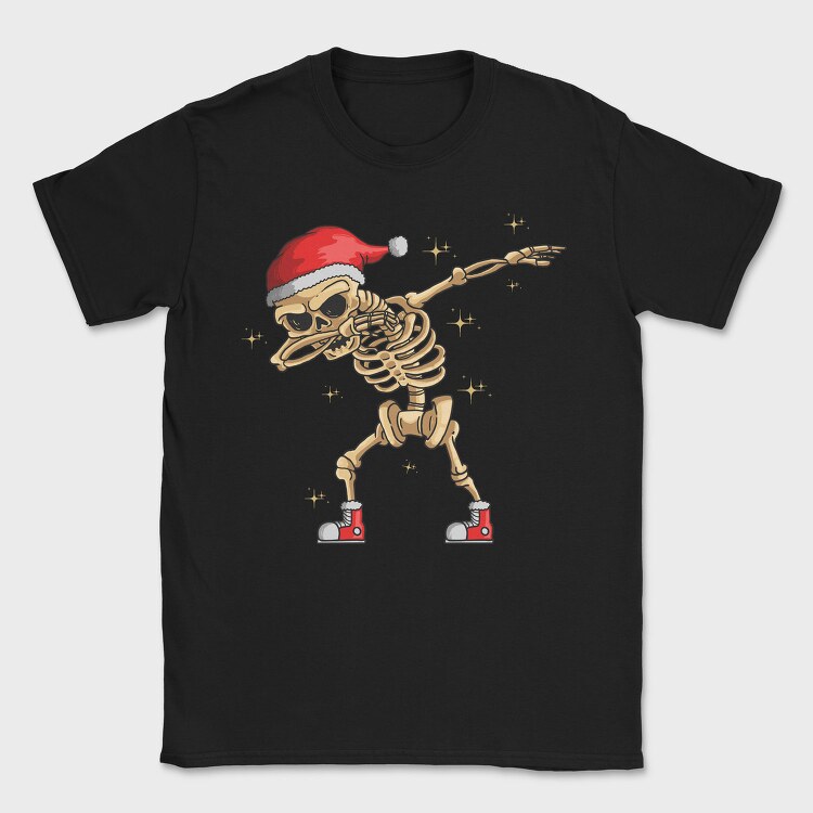 Skeleton Santa Dab, Tricou Barbati (Unisex)