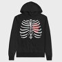 Ribcage Heart, Hanorac Oversize Barbati (Unisex)