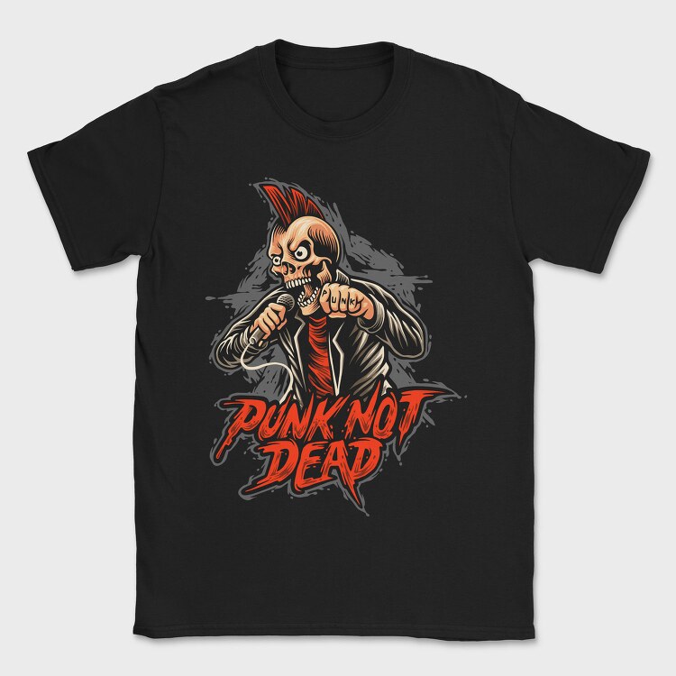 Punk Not Dead, Tricou Barbati (Unisex)