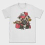 Pug Gangster Bone, Tricou Barbati (Unisex)