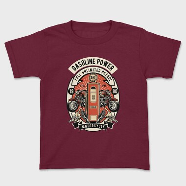 Gasoline Power Motorcycle, Tricou Copii