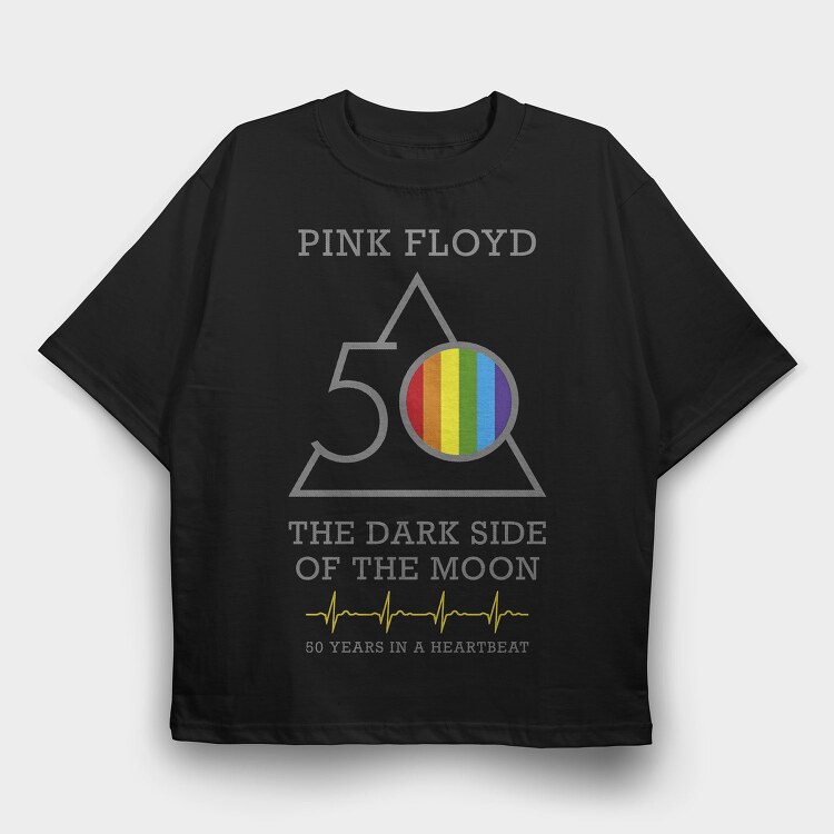Pink Floyd, Tricou Oversize Barbati (Unisex)