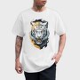 Tiger Fire, Tricou Barbati (Unisex)