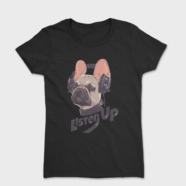 Frenchie Tunes Up, Tricou Femei