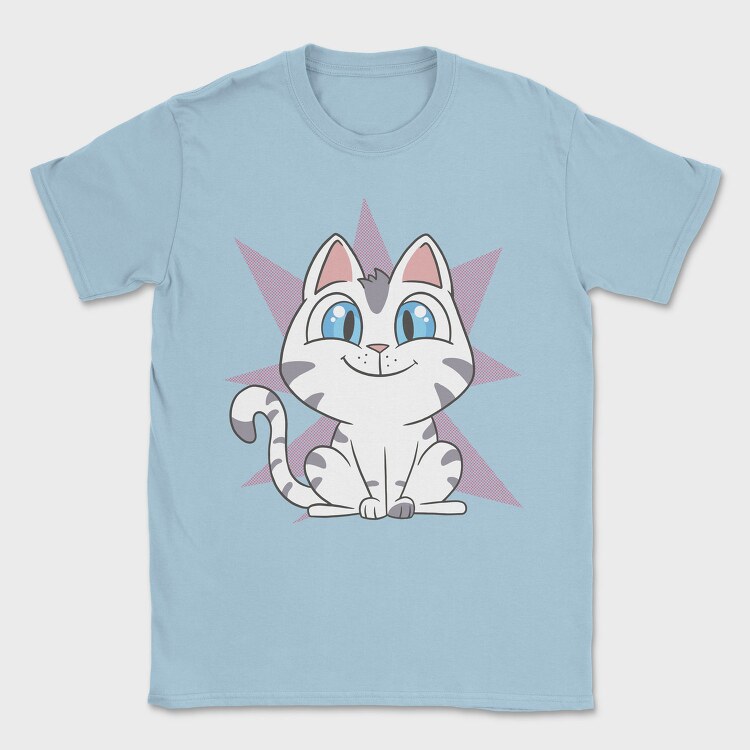 Cartoon Kitten, Tricou Barbati (Unisex)