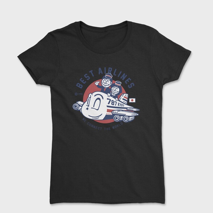 Best Airlines Kyoto, Tricou Femei