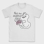 Cartoon Man Holding Brain Hey You Dropped This, Tricou Barbati (Unisex)