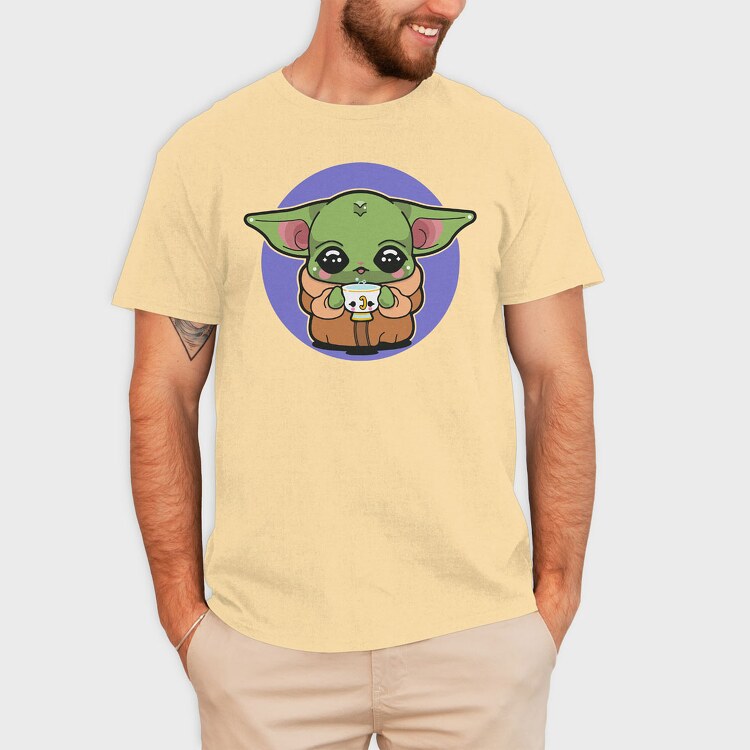 Baby Yoda 5, Tricou Barbati (Unisex)