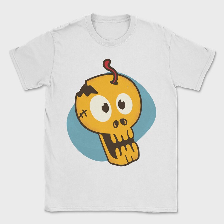 Cartoon Skull, Tricou Barbati (Unisex)