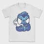 Cartoon Sloth With Coffee Drink, Tricou Barbati (Unisex)