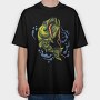 Fishy Splash, Tricou Oversize Barbati (Unisex)