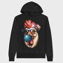 Chicken Bubblegum, Hanorac Oversize Barbati (Unisex)