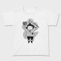Cartoon Wizard Frog Fantasy Sticky Club, Tricou Copii