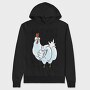 Chicken Butt, Hanorac Oversize Barbati (Unisex)