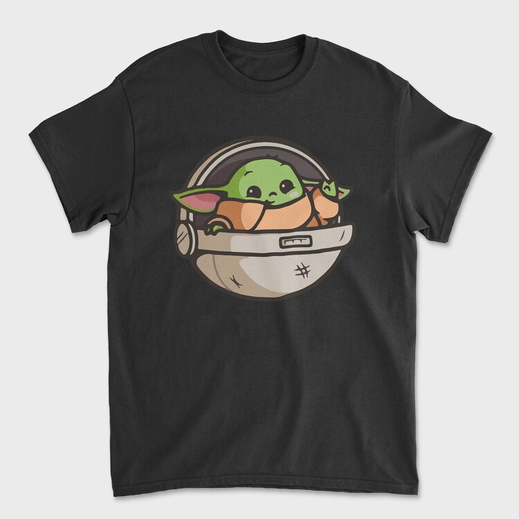 Baby Yoda 7, Tricou Barbati (Unisex)