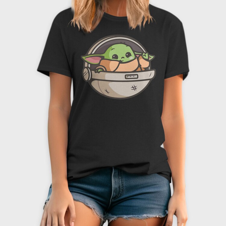 Baby Yoda 7, Tricou Barbati (Unisex)