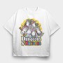 Dungeons Unicorns, Tricou Oversize Barbati (Unisex)
